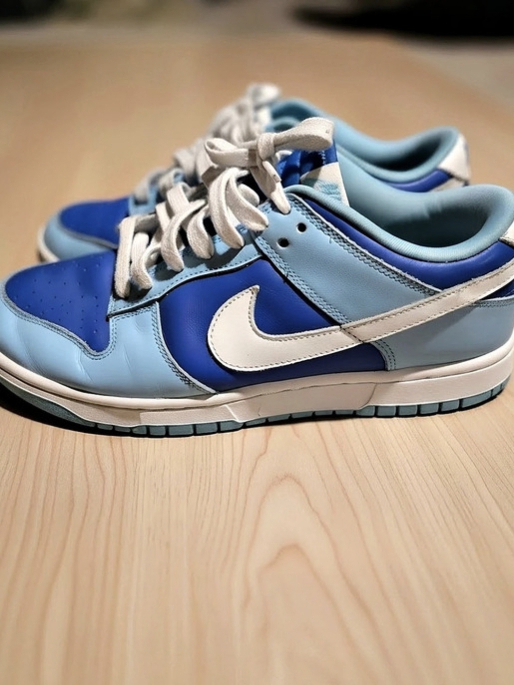 Nike Dunk Low Retro Argon Blue & White Sneakers US 8
